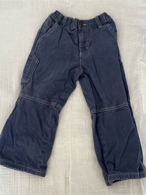 Mini Boden Slate Blue Kids Cargo Pants